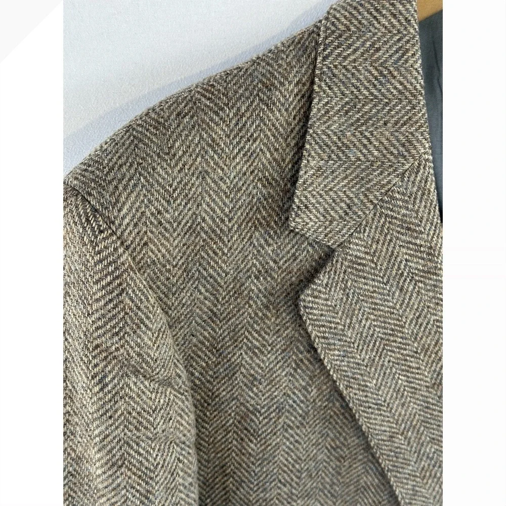 VTG Farah Wool Tweed Blazer Sports Coat Men's 41 Reg